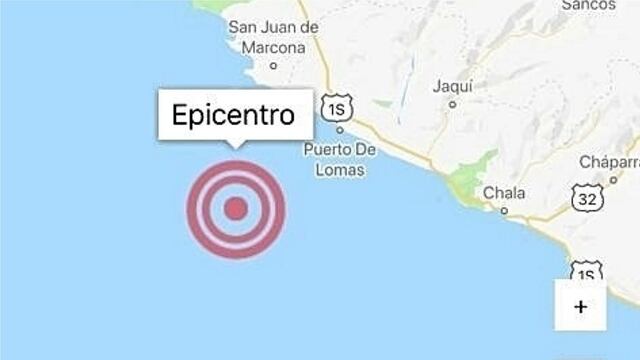 ​Arequipa: sismo de magnitud 5.6 se registró en Lomas