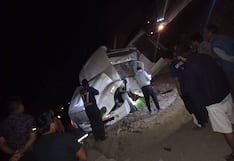 Conductor de camión frigorífico muere en la Panamericana Sur, en Ocoña