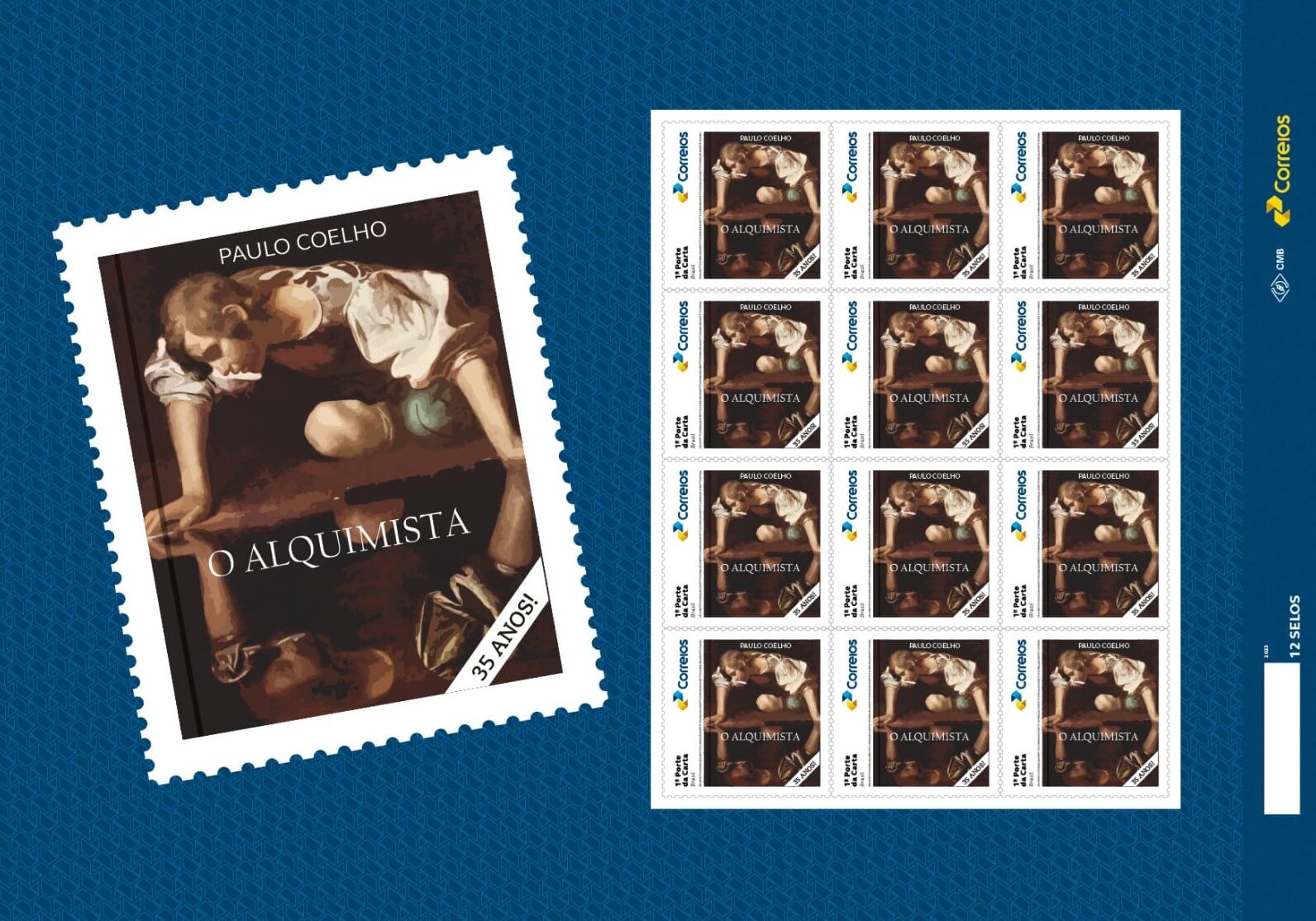 Los sellos a propósito del aniversario de "El Alquimista" de Paulo Coelho (Foto: Planeta)