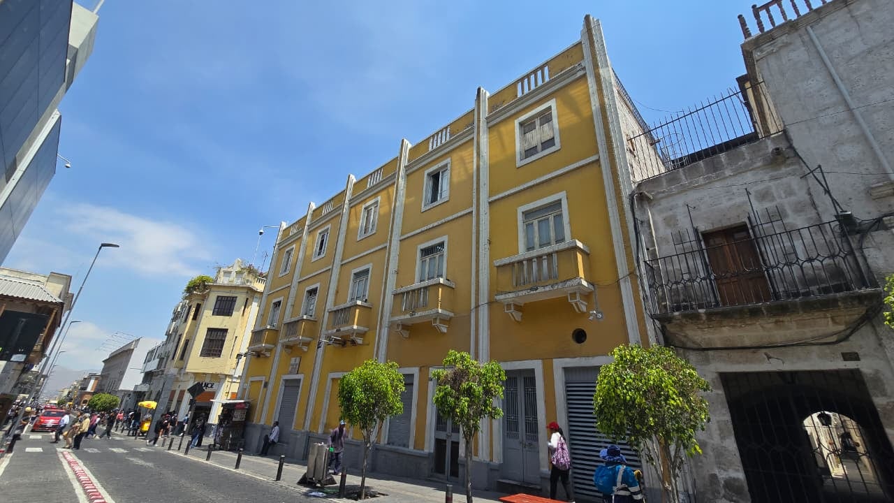Jerusalén, la antigua calle de Los Nobles de Arequipa. (Foto: Yunsu Pariapaza/@photo.gec)