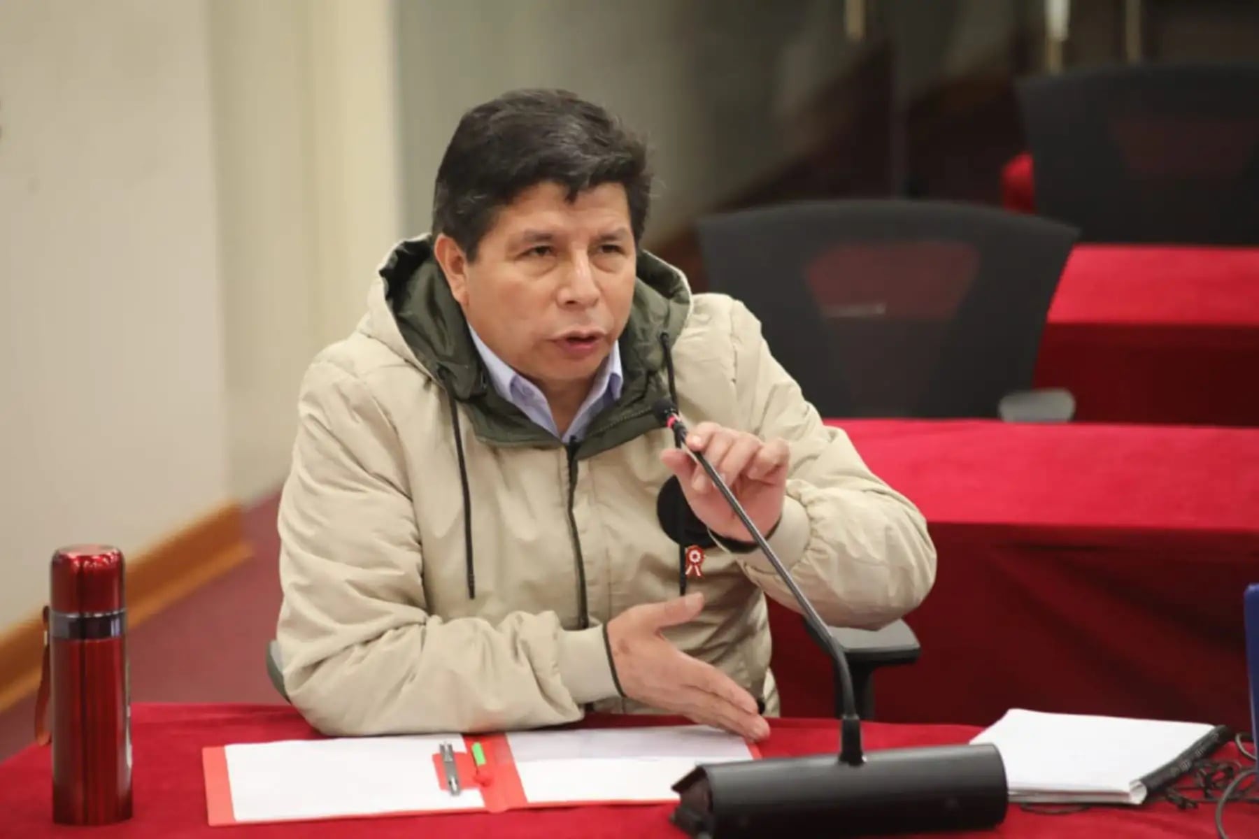 Pedro Castillo fue denunciado constitucionalmente por el Caso Ascensos en las Fuerzas Armadas y la Policía. (Foto: Poder Judicial)