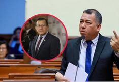 Darwin Espinoza ataca a prensa por preguntarle por incidente violento en su despacho