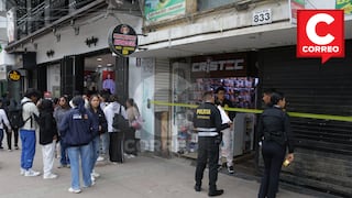 Delincuentes desactivan cámaras para robar 200 mil soles de céntrica galería de Huancayo