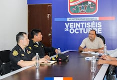 Piura: Municipio y Policía refuerzan estrategia de seguridad en Veintiséis de Octubre