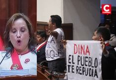 Incidentes en mensaje presidencial: Congresistas rechazan discurso de Dina Boluarte y abandonan Parlamento