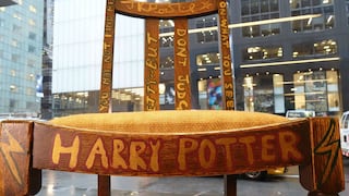 Harry Potter: Subastarán silla que usó J.K. Rowling para escribir saga