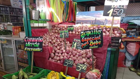 El tomate y cebolla se venden desde 1.00 sol por kilo. (Foto: GEC)