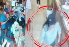 SJM: clienta furiosa arroja líquido inflamable a trabajadora de pollería (VIDEO)