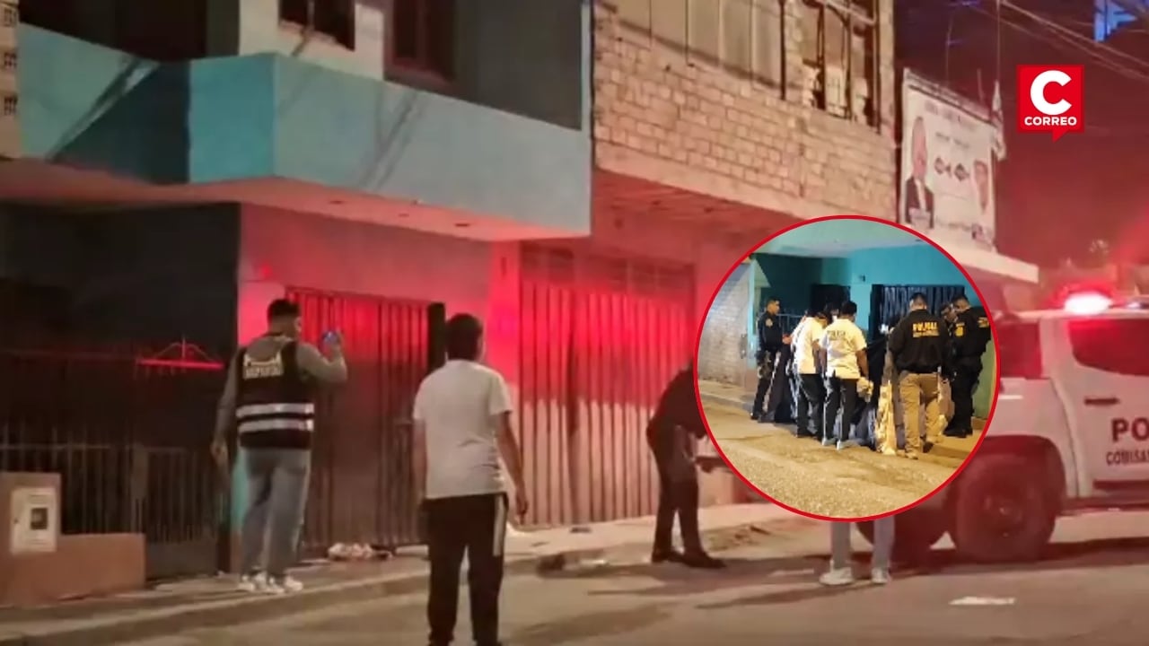 Carabayllo: hombre es asesinado a balazos en plena vía pública y Policía sospecha de ajuste de cuentas. Composición: Diario Correo.