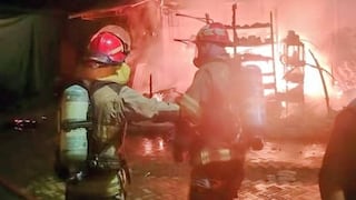 La Libertad: Incendio arrasa 11 puestos en el mercado zonal de Pacasmayo