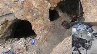 Hallan restos de minero informal enterrado en socavón
