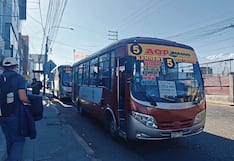 Transportistas del SIT en Arequipa no aceptan rebaja de pasaje a S/1