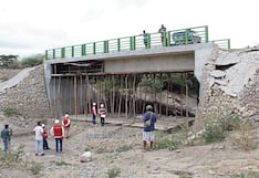 Contraloría halla fallas en la obra de un puente en Piura
