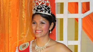 Malu Ramos fue elegida miss cocacha 2012
