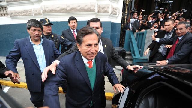 Alejandro Toledo: "Fui al Congreso solo a saludar"