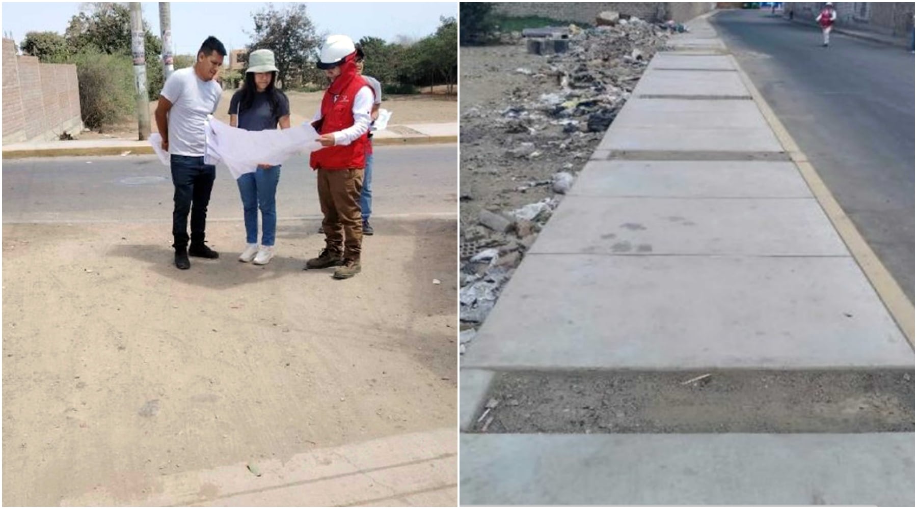 Chincha: obra paralizada de pistas y veredas registra valorizaciones pagadas en exceso