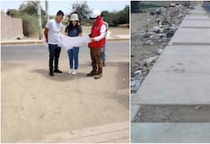 Chincha: obra paralizada de pistas y veredas registra valorizaciones pagadas en exceso