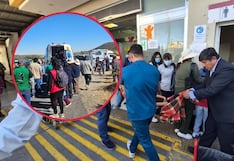 Ocho estudiantes heridos tras volcadura de camioneta en la vía Arequipa-Puquina (VIDEO)