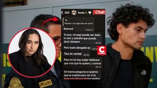Francesca Montenegro propuso involucrar a su padre como abogado para proteger a Adrián Villar