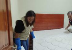 Chincha: encuentran sábanas sucias y colchones con ácaros en operativo