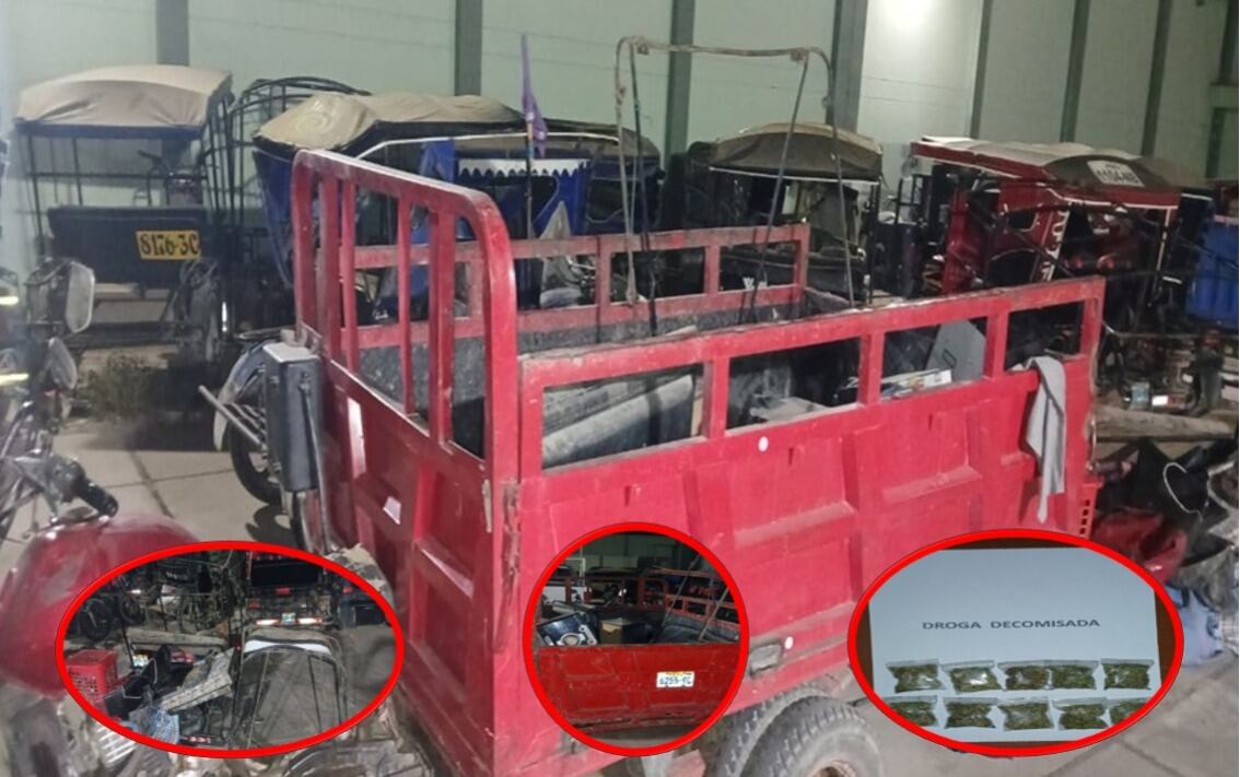 Recuperan vehículos y autopartes