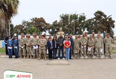 Pisco: taller sobre servicio de empleabilidad a los jóvenes voluntarios de la Fuerza Aérea