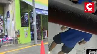 Vigilante en estado crítico tras ser apuñalado por retirar ambulantes en el Cercado de Lima