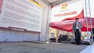 Rendición de cuentas: Más de 9 millones de soles en proyectos para Arequipa (VIDEO)