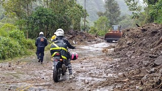 Derrumbes y huaycos afectan carretera, viviendas y centro de salud en la selva de Puno