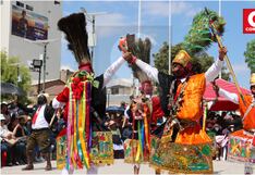 Shapish, los guerreros que llenan de color la fiesta de Cruz de Mayo en Chupaca
