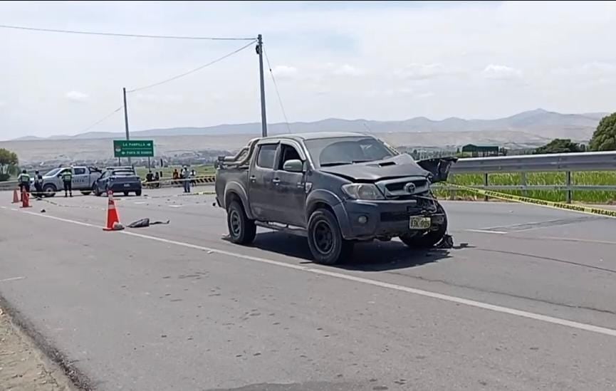 Accidente de múltiple choque se registró en la Vía Costanera, al ingreso de Punta de Bombón en Islay