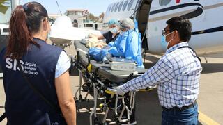 Moquegua: Bebé con meningoencefalitis es trasladado de emergencia a Lima