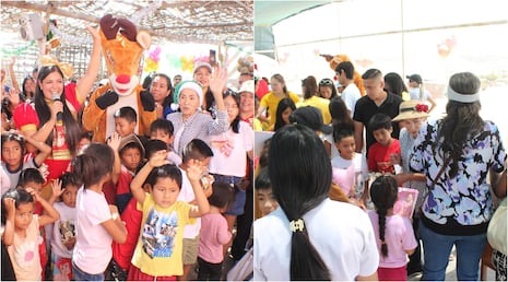 Ica: Navidad solidaria llegó a cientos de niños y niñas de La Tierra Prometida