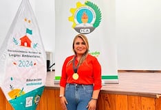 Ica: Yessica Fany Acuache Torres recibe Medalla de Oro en Buenas Prácticas Docentes 2024