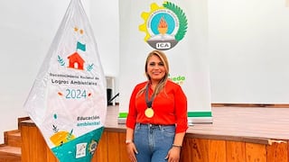 Ica: Yessica Fany Acuache Torres recibe Medalla de Oro en Buenas Prácticas Docentes 2024