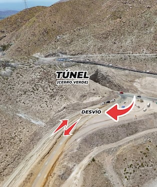 Vehículos menores transitarán por la ruta alterna que es de trocha carrozable (Foto: GRA)