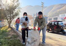 Recogen más de 3 toneladas de desechos sólidos en faenas de limpieza en Huánuco