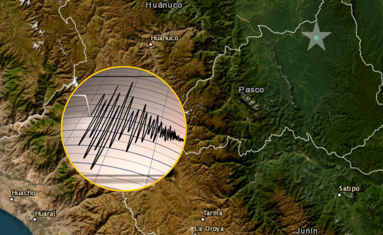 Último sismo en Perú vía IGP | Foto: Composición EC