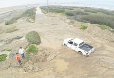 Trujillo: Riesgo sanitario por desborde de aguas residuales