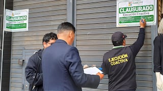 Huancayo: Cierra cinco locales por incumplir normas de seguridad