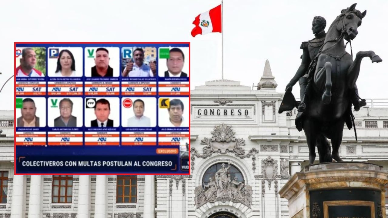 Las deudas por papeletas alcanzan decenas de miles de soles en candidatos que buscan integrar el próximo Parlamento. (Foto: GEC - captura Punto Final)