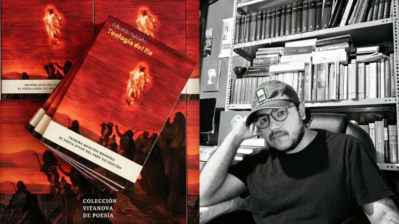 “Teología del No” es un poemario de corte expresionista que reinterpreta, desacraliza y humaniza a los personajes más emblemáticos del imaginario judeocristiano.