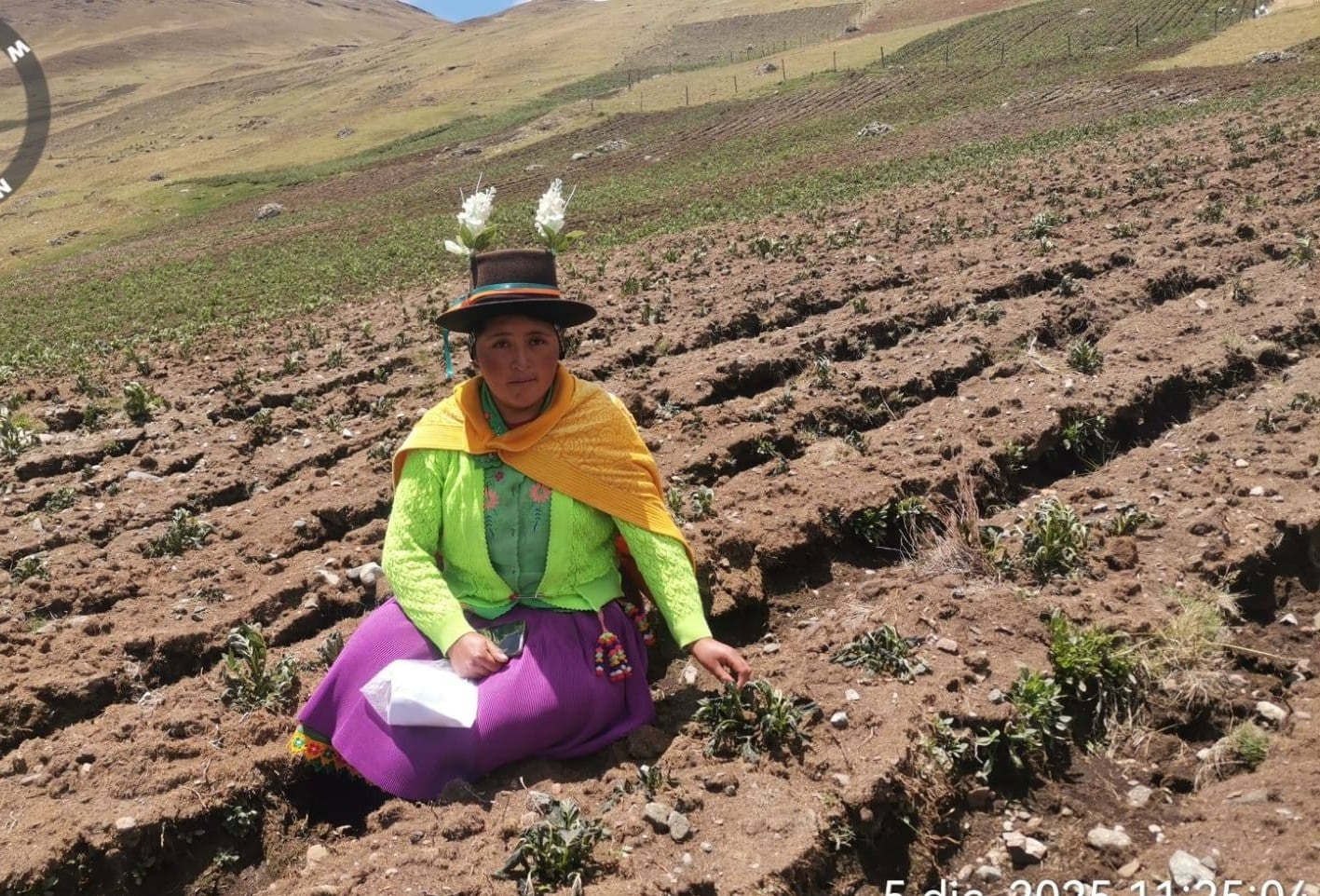 Campesinos afectados con la falta de lluvias