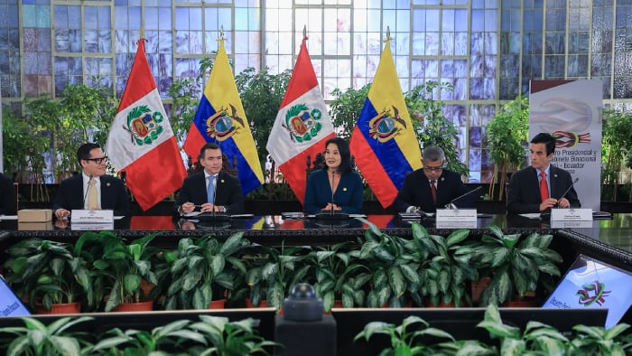 Perú y Ecuador buscan reforzar la cooperación frente al crimen organizado