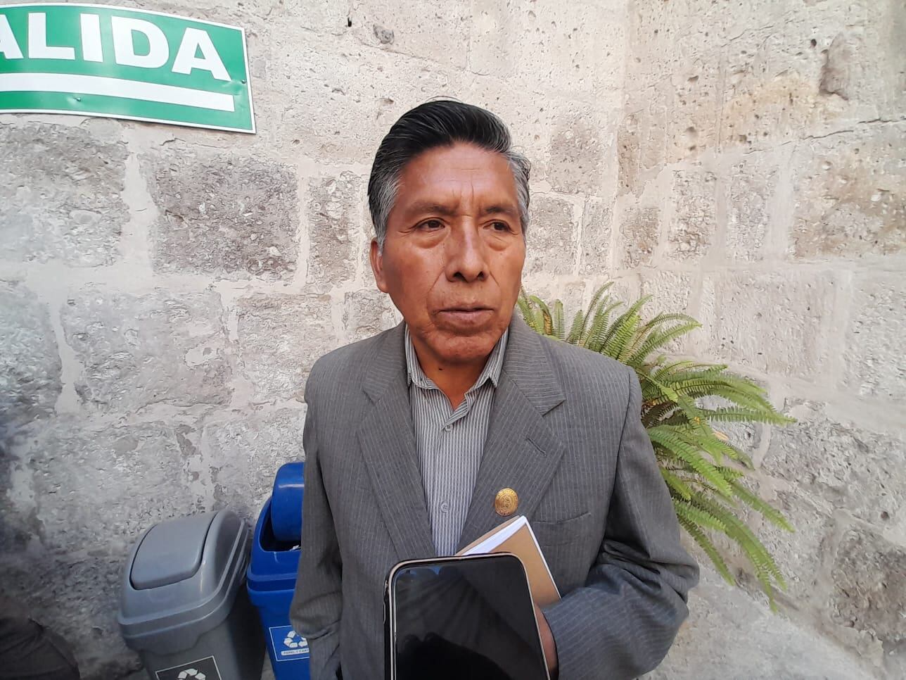 Director de la Ugel Condesuyos. Foto: GEC