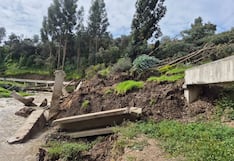 Canal de riego colapsa por lluvias y deja sin agua de riego a pobladores de Huayucachi