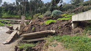 Canal de riego colapsa por lluvias y deja sin agua de riego a pobladores de Huayucachi