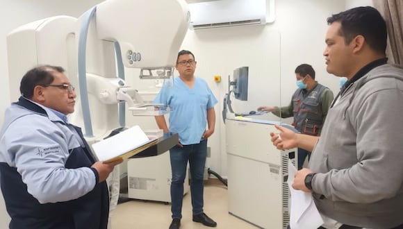 Moderno mamógrafo del Hospital César Vallejo Mendoza ya está en funcionamiento.