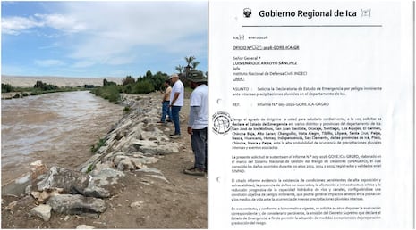 Ica: solicitan la declaratoria de emergencia para 19 distritos ante riesgo de lluvias intensas