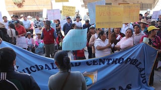 Pobladores de 'Las Américas' marcharon contra la municipalidad provincial